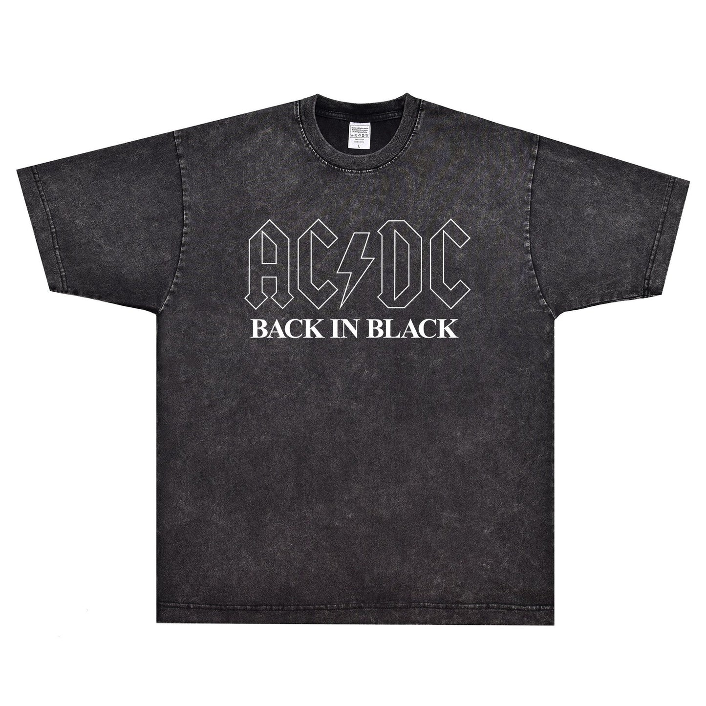 Rock Star T Shirt T-shirt Rock Band American Simple Loose Trendy Men's Short Sleeve