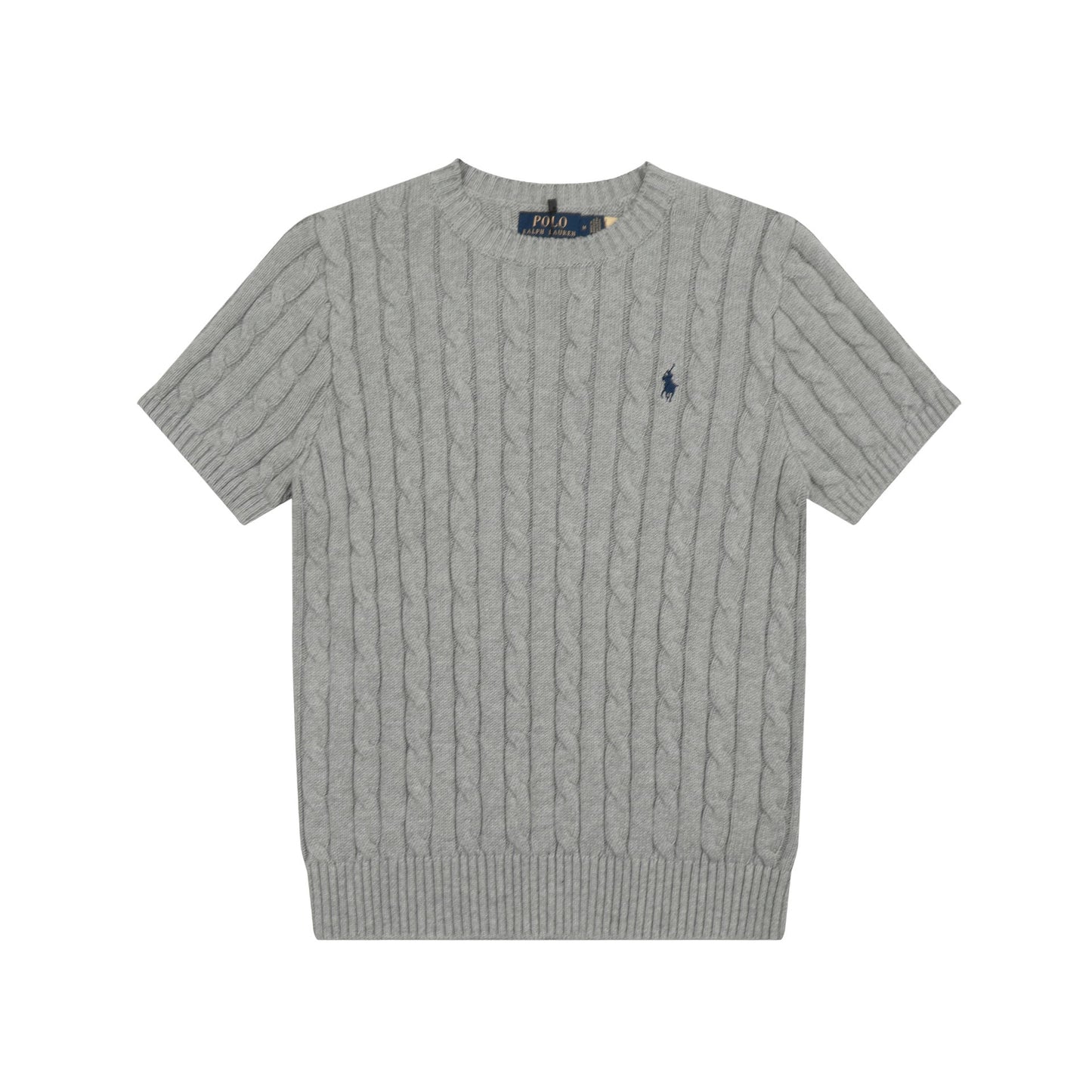Ralph Lauren Knitted sweaters Ralph Lauren Knitted Short Sleeved Shirt Small Standard Twist Knitted Crew Neck Short Sleeve