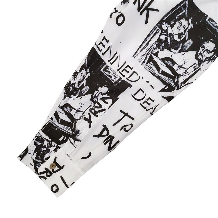 GUILTYPARTIES TIGER Shirts Kennedy Band Long Sleeve Shirts