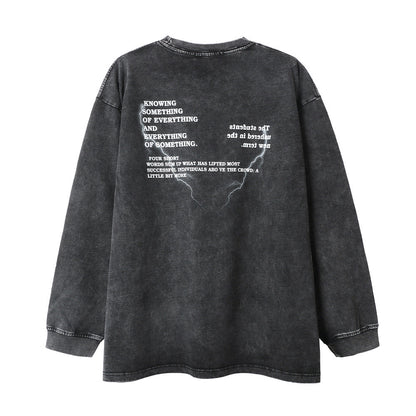 Men Long Sleeve T-Shirt Personalized Printing