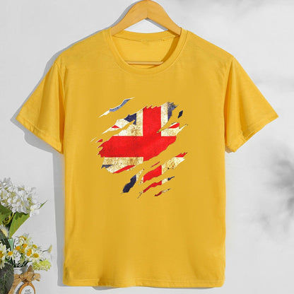 Inspired by Queen's Platinum Jubilee 2022 Elizabeth 70 Years T-shirt Men's and Women's Loose Large Size T-shirt Short Sleeve Summer
