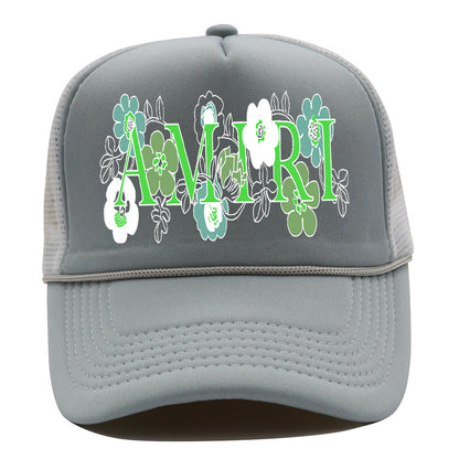 Amiri Hat Sun Cap AMIRI Letter Print Baseball Cap Fashion