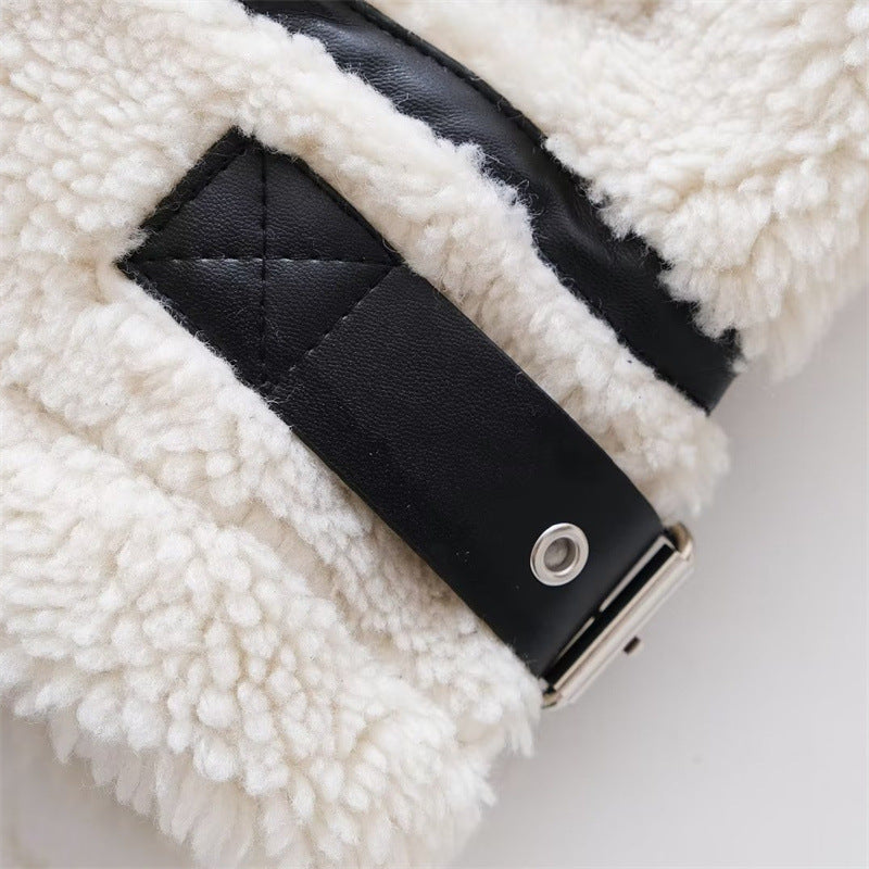 Women Cotton Coat Fashion Casual Berber Fleece Coat
