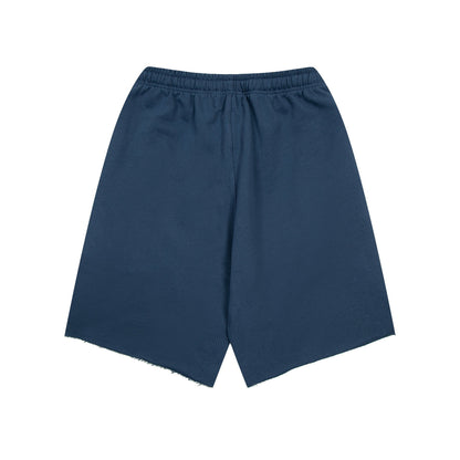 Denim Stars Shorts Letter Printed Casual Shorts