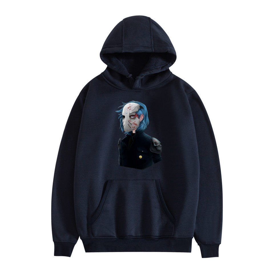 Sally Face Hoodie Sally Face Character Print Casual