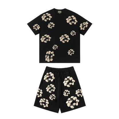 Denim Tears Shirt/Shorts (purchased Separately) Foam Print Short Sleeve T-Shirt
