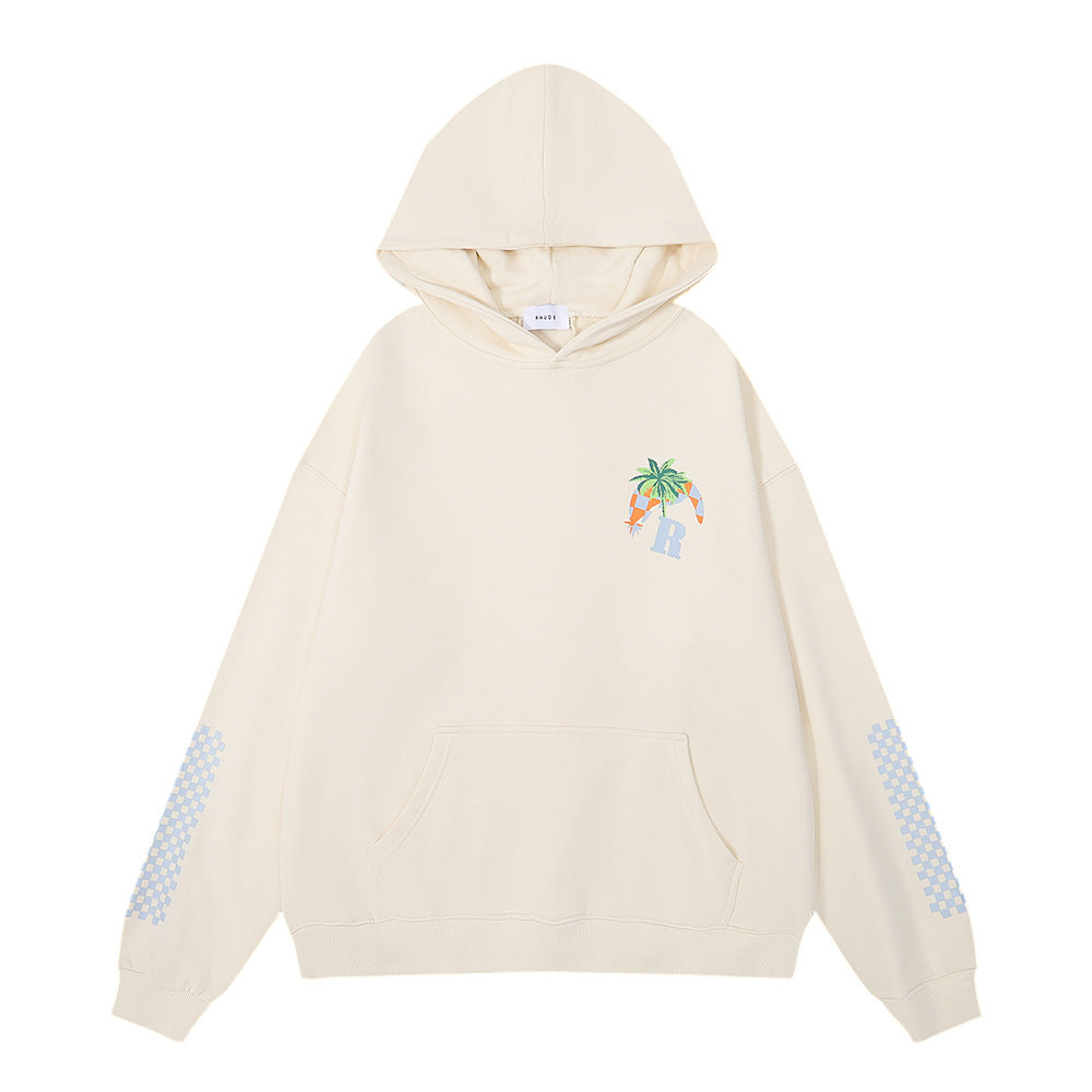 Rhude Hoodie Formula Racing Printed Hooded Sweater Jacket