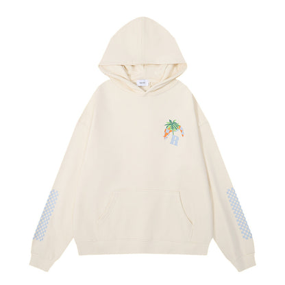 Rhude Hoodie Formula Racing Printed Hooded Sweater Jacket