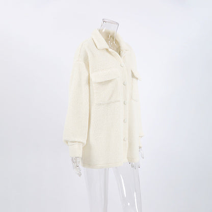 Women Trench Coat Fall/Winter Loose Casual Jacket