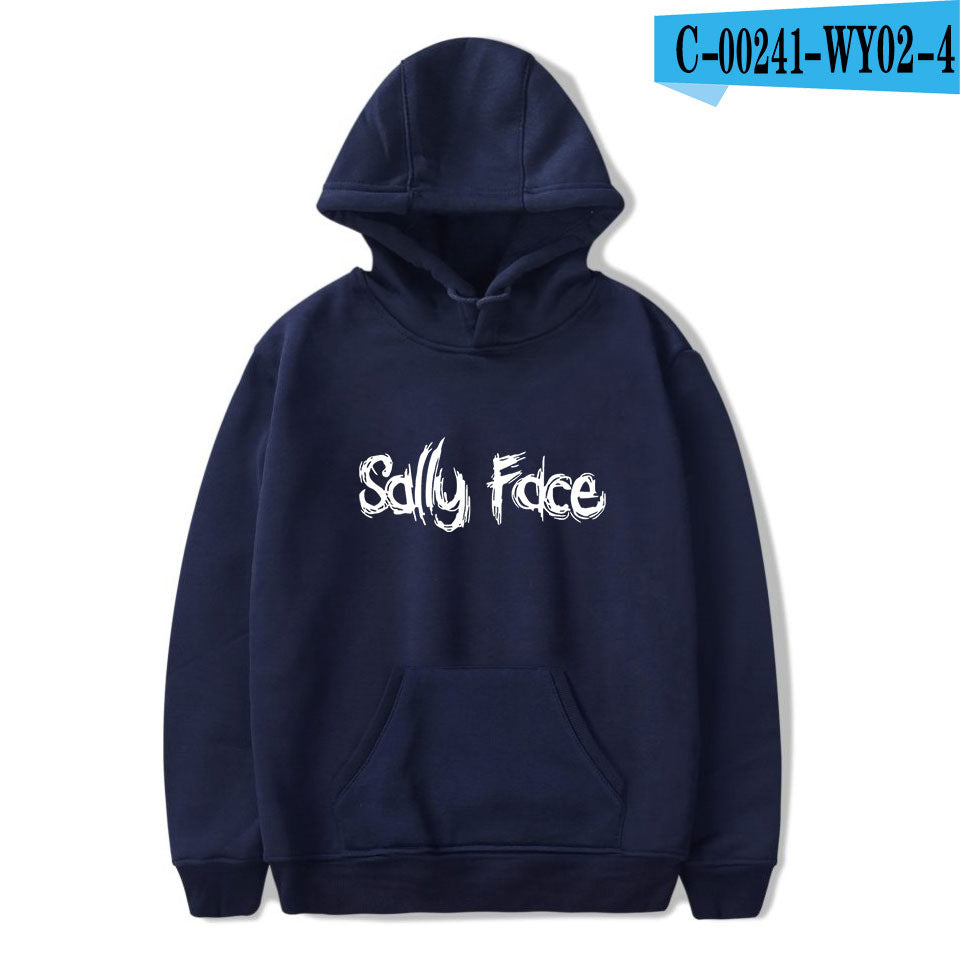 Sally Face Hoodie Game Character Printing Fashion Personality