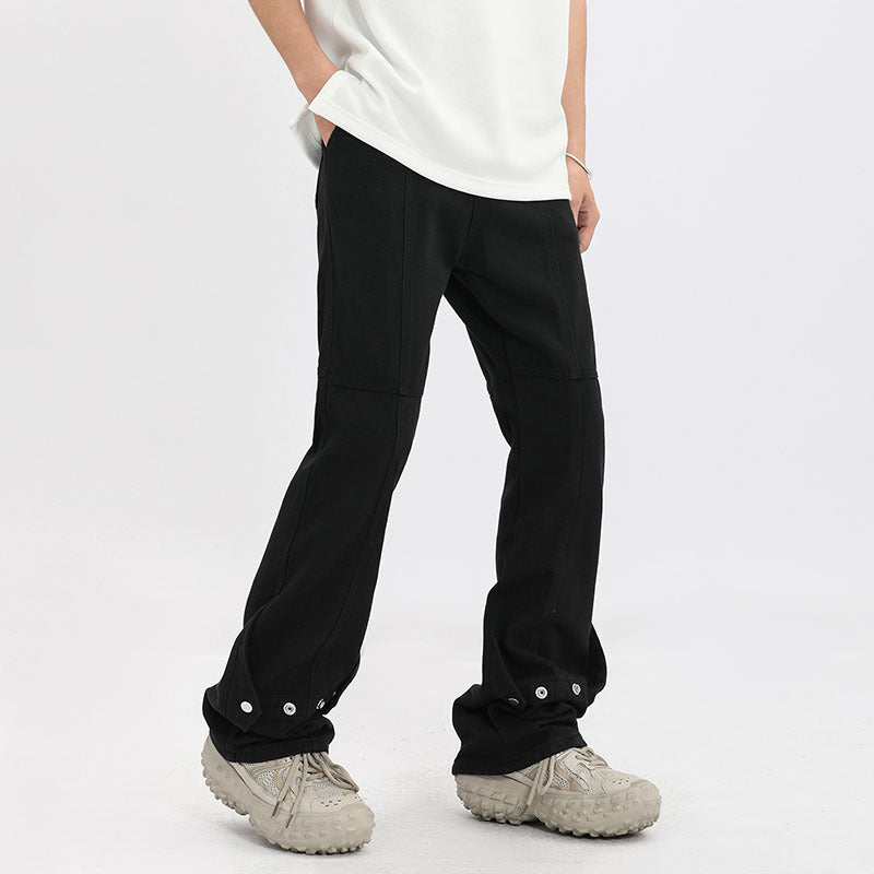 Men Jeans Vintage Flared Jeans