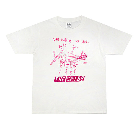 Rock Star T Shirt the Cribs Band Personalized Printed Casual T-shirt Short Sleeve Loose Cotton