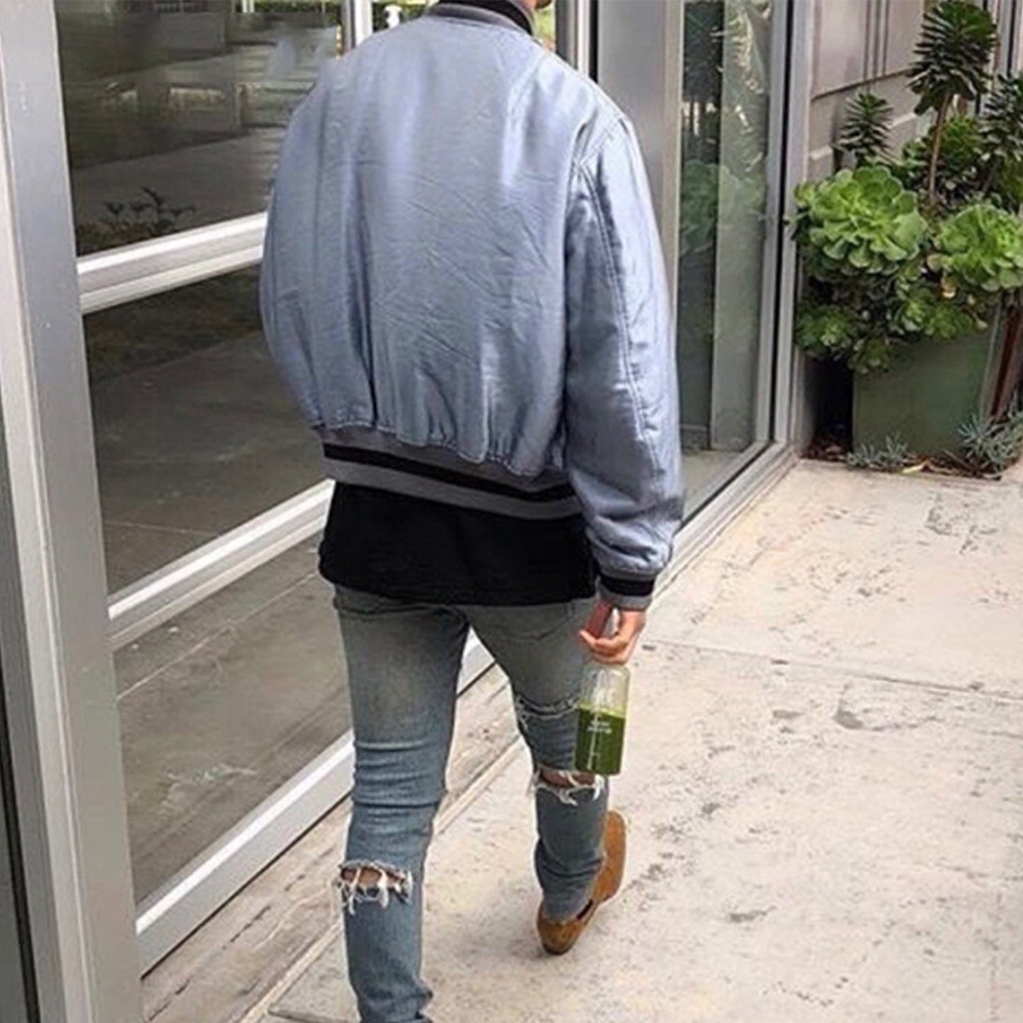 MIJKO Mens Jacket Silk Padded Unisex Baseball Jacket