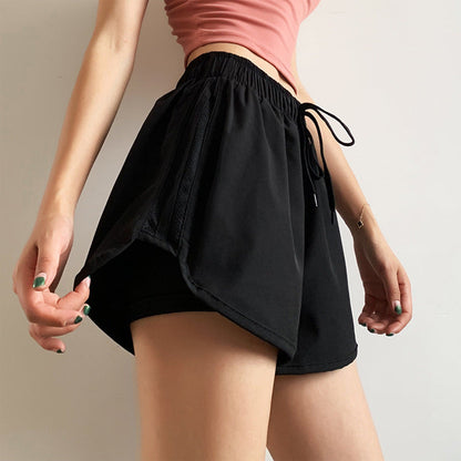 Women Yoga Sports Shorts Loose-Fitting Hot Pants