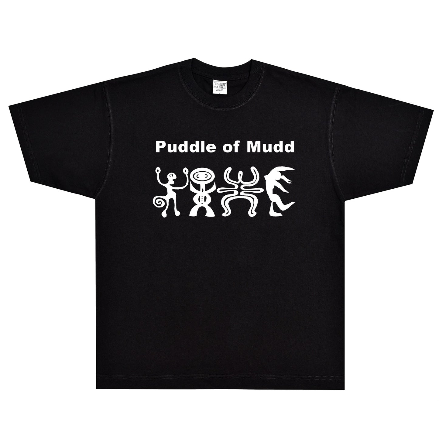 Rock Star T Shirt Puddle of Mudd T-shirt Rock Band American Street Cartoon Loose