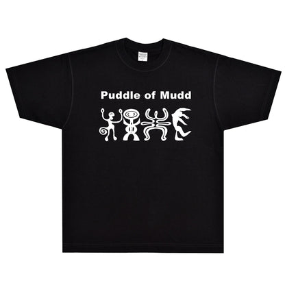 Rock Star T Shirt Puddle of Mudd T-shirt Rock Band American Street Cartoon Loose