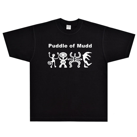 Rock Star T Shirt Puddle of Mudd T-shirt Rock Band American Street Cartoon Loose