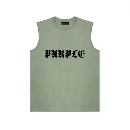 Purple Brand Tank T Shirts Sleeveless T-shirt Vest
