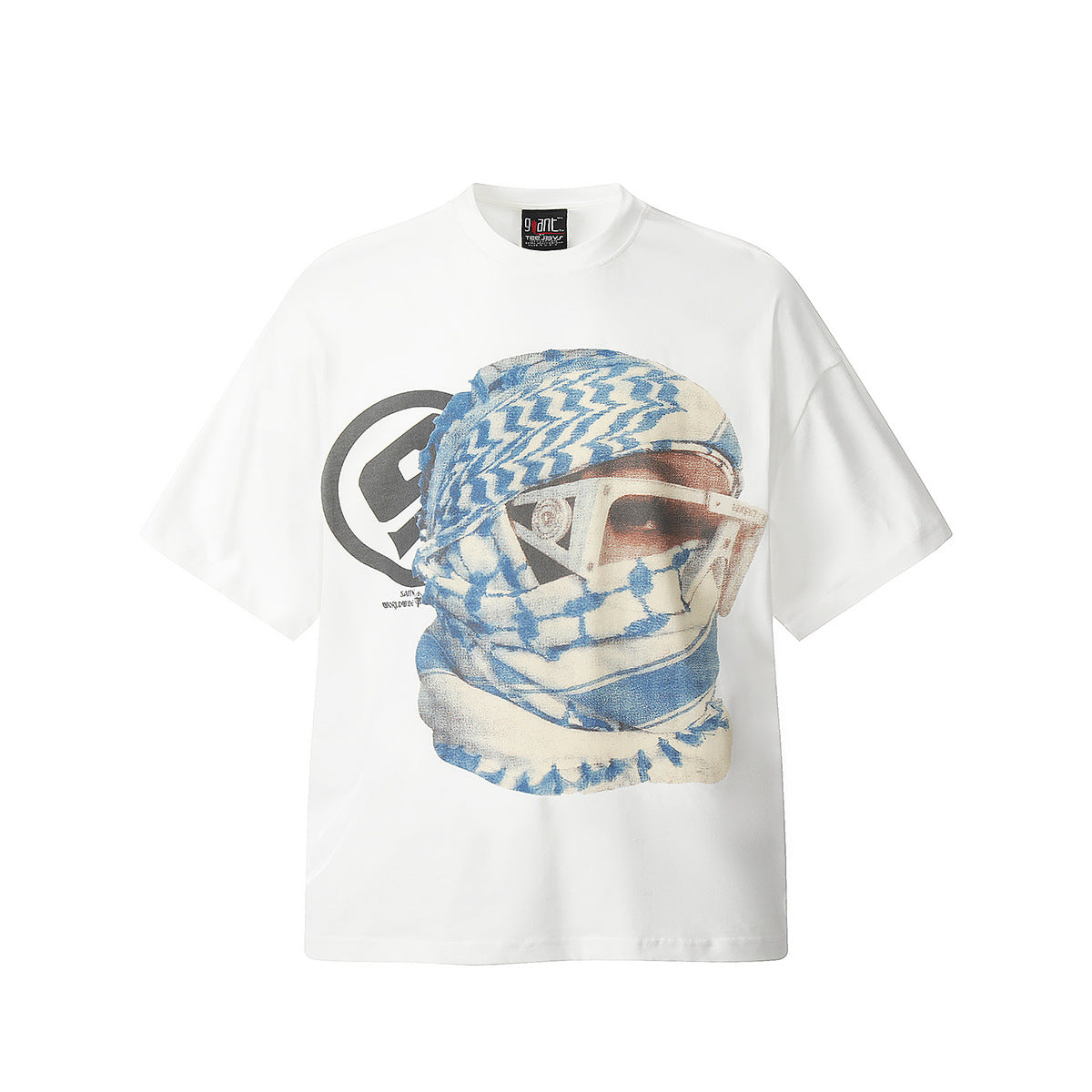 Unisex T-Shirts Saint Michael VINTAGE Masked Head Print Loose T-Shirt