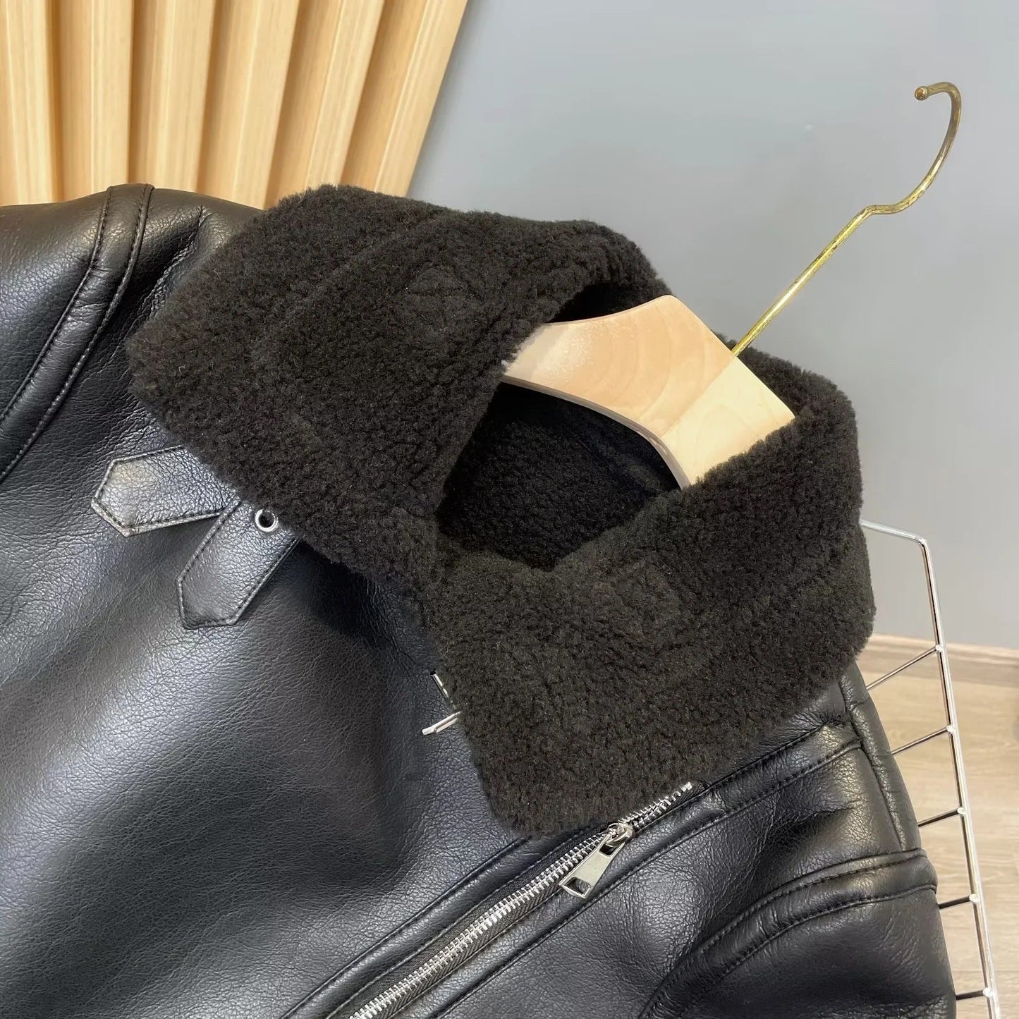 Women Cotton Coat Lamb Wool Loose Thick