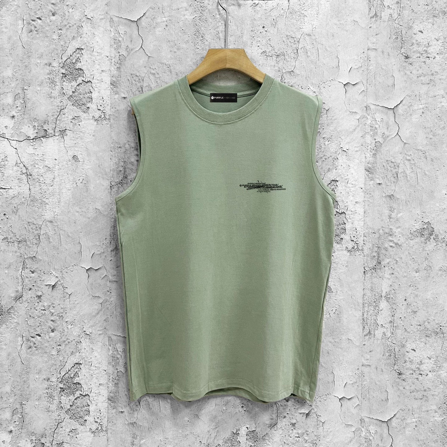 Purple Brand Tank T Shirts Sleeveless T-shirt Vest
