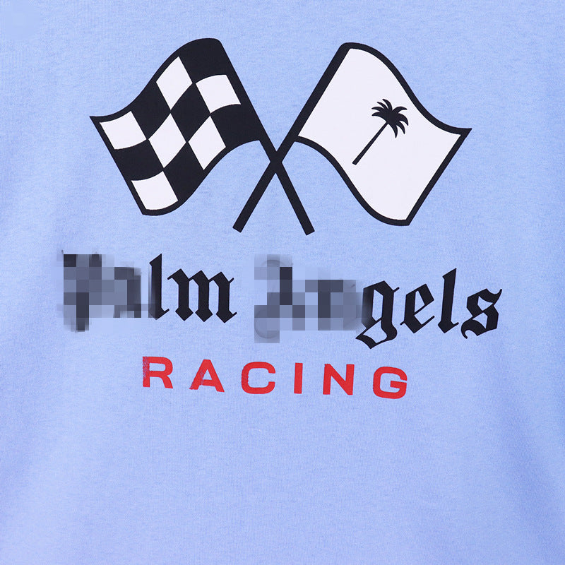 Palm Angle T Shirts Racing Pattern