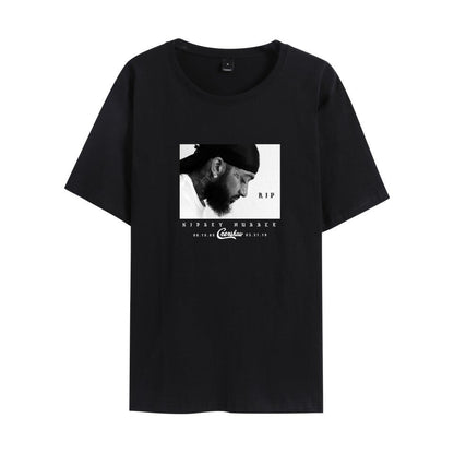 Nipsey Hussle T Shirts Memorial Clothing Summer T-shirt