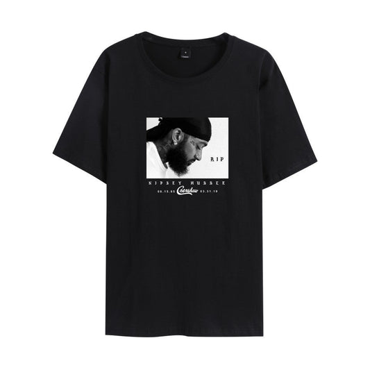 Nipsey Hussle T Shirts Memorial Clothing Summer T-shirt