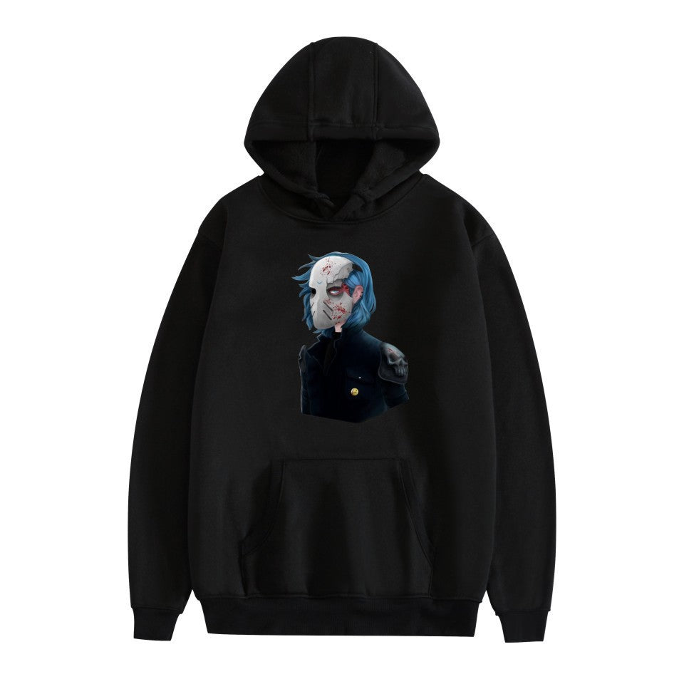 Sally Face Hoodie Sally Face Character Print Casual