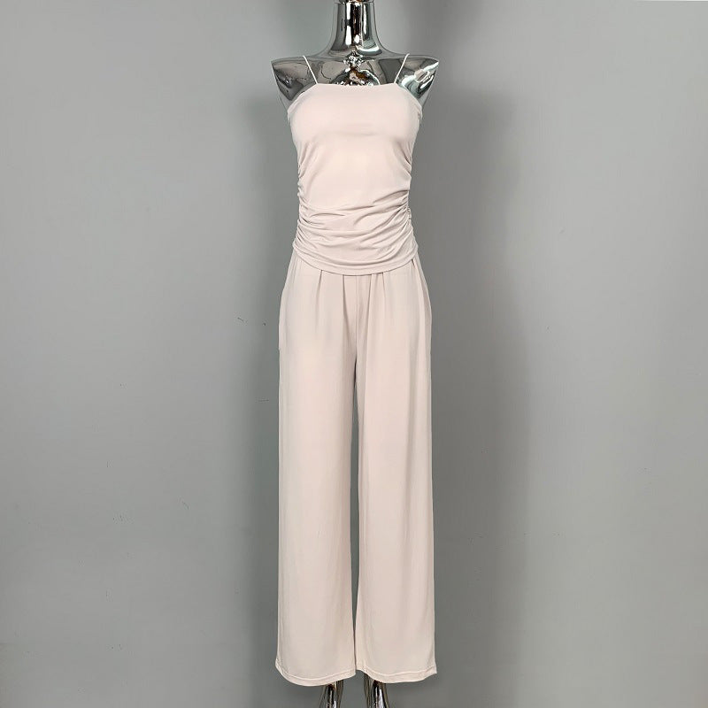 Women Vest Suspenders Vest Trousers Two-Piece Suit Hot Girl