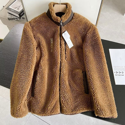 Women Cotton Coat Sports and Leisure Polar Fleece Thermal