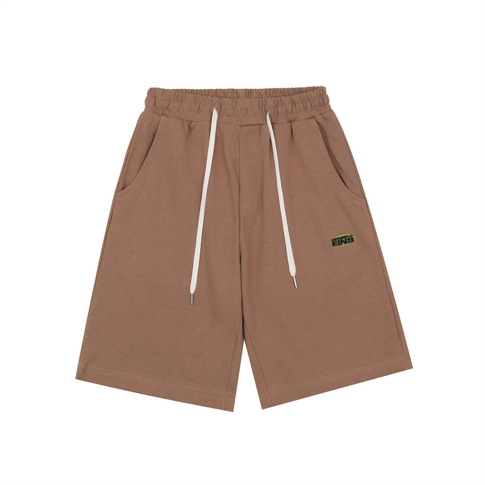 Men Shorts Embroidery Sports Men Casual