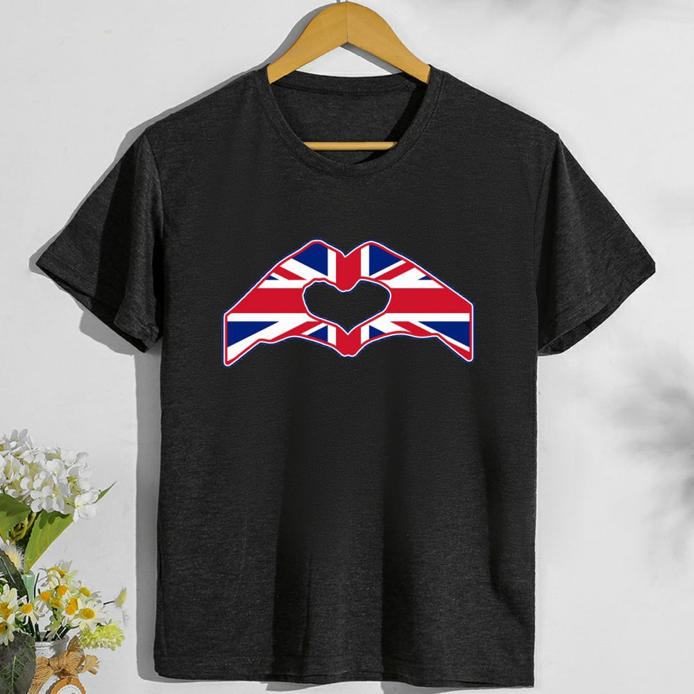 Inspired by Queen's Platinum Jubilee 2022 Elizabeth 70 Years T-shirt T-shirt Short Sleeve plus Size Loose