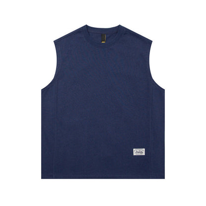 Women Vest Cotton Sports Vest Loose Sleeveless Basketball T-shirt