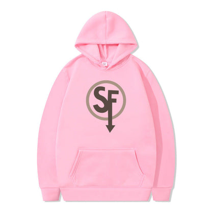 Sally Face Hoodie Classic Logo Brushed Hoody Leisure Sports