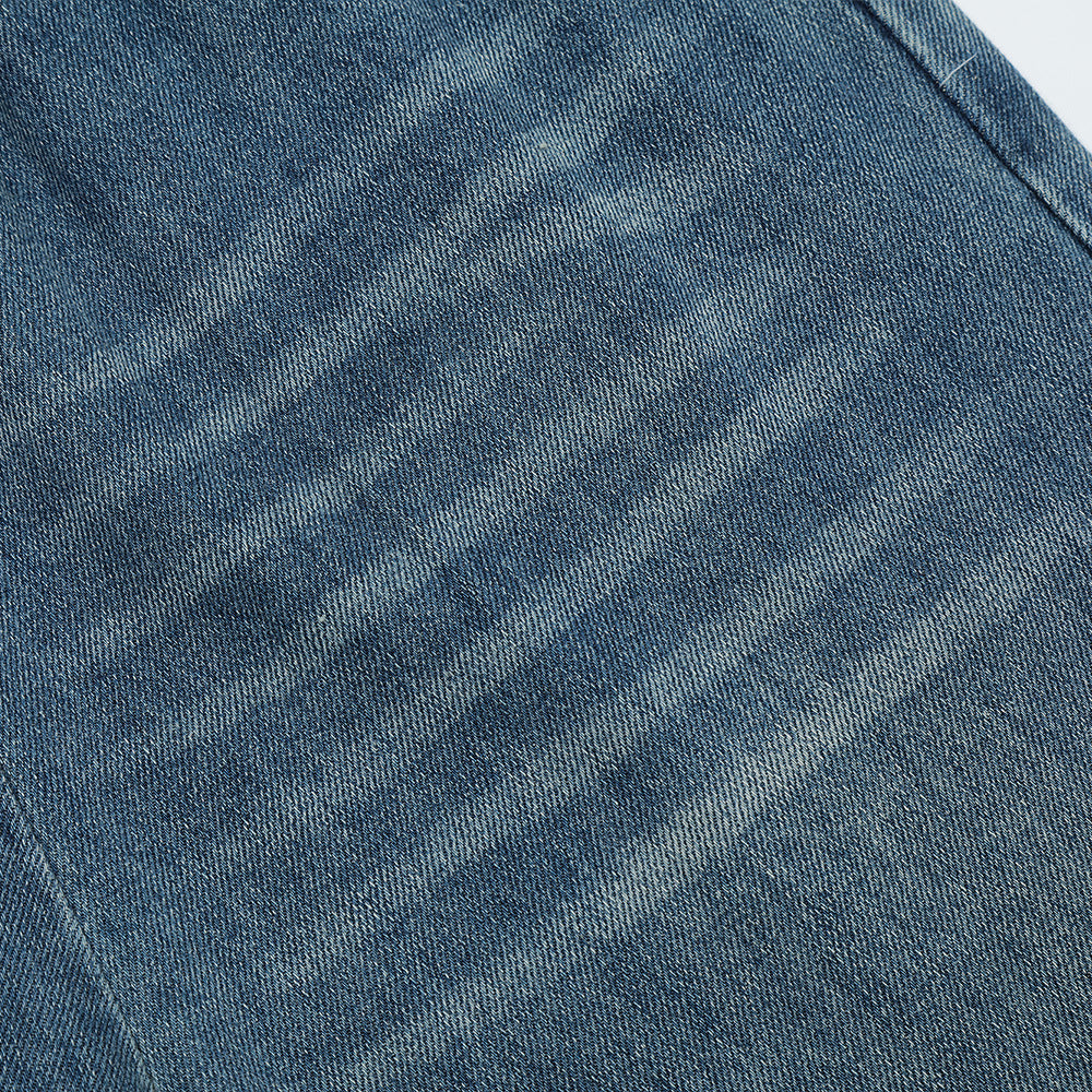 Men Jeans Simple Hip Hop Loose Casual Wide Leg