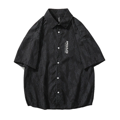 Men Shirts Summer Loose plus Size Casual
