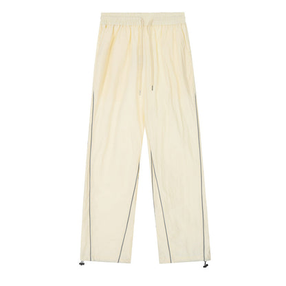 Men Sweatpants Casual Trousers Men's Quick-Drying Loose Outdoor Sports Straight Pants