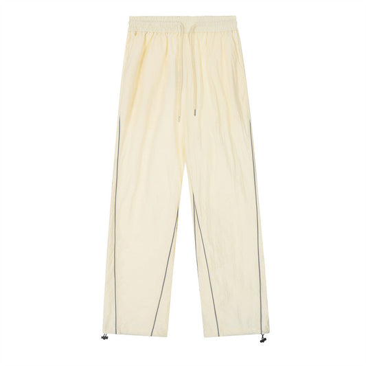 Men Sweatpants Casual Trousers Men's Quick-Drying Loose Outdoor Sports Straight Pants