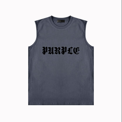 Purple Brand Tank T Shirts Sleeveless T-shirt Vest