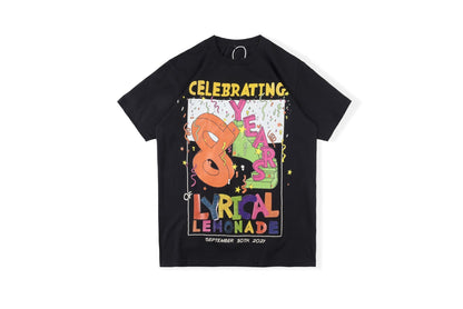 Cpfm T Shirt Portrait Printed Men's and Women's Short-Sleeved T-shirt