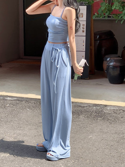 Women Vest Suspenders Suspenders Trousers Two-Piece Fashion Sexy