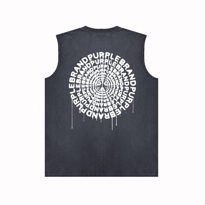 Purple Brand Tank T Shirts Sleeveless T-shirt Vest
