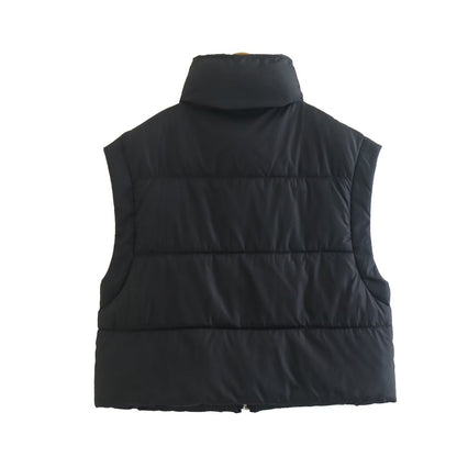 Women Cotton Coat Fashion Casual Vest Warm