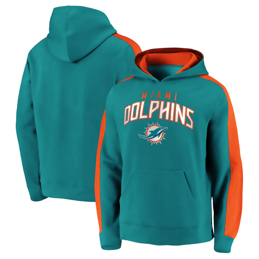 NFL Hoodie sports color matching hooded sweater men's NFL football jersey