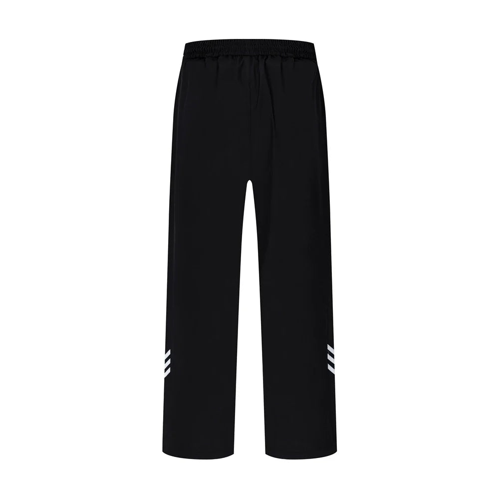 Men Sweatpants Mechanical Style Tactical Pants Men's Striped Straight Loose Sports and Leisure Trousers