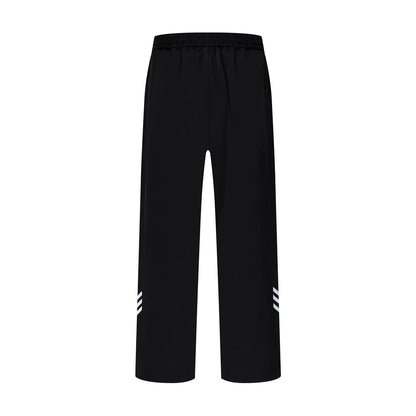 Men Sweatpants Mechanical Style Tactical Pants Men's Striped Straight Loose Sports and Leisure Trousers