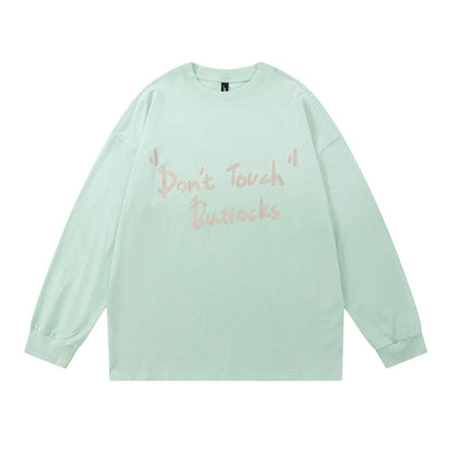 Men Long Sleeve T-Shirt Cotton T-shirt Spring and Autumn
