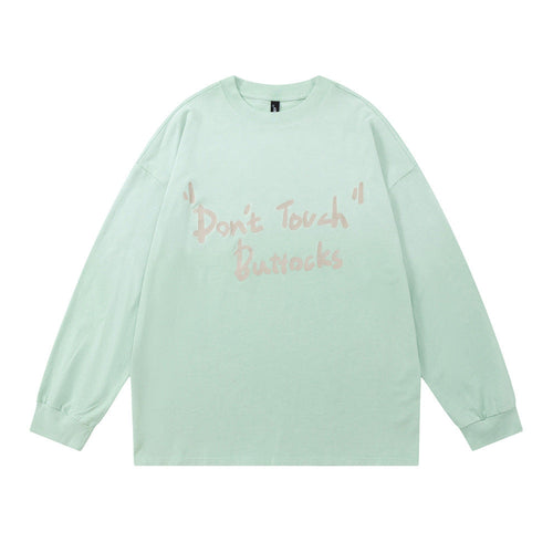Men Long Sleeve T-Shirt Cotton T-shirt Spring and Autumn