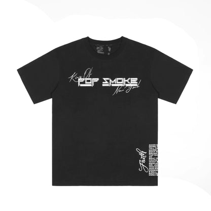 Vlone T Shirts Hip Hop Culture Letter Large V Printed Short Sleeve T-shirt Men and Women Loose High Street Half Sleeve